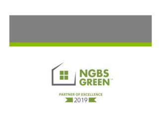 2019 NGBS Green Partner of Excellence
