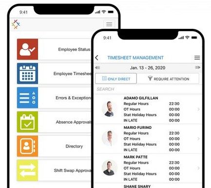 Time Entry – Switching to Synerion